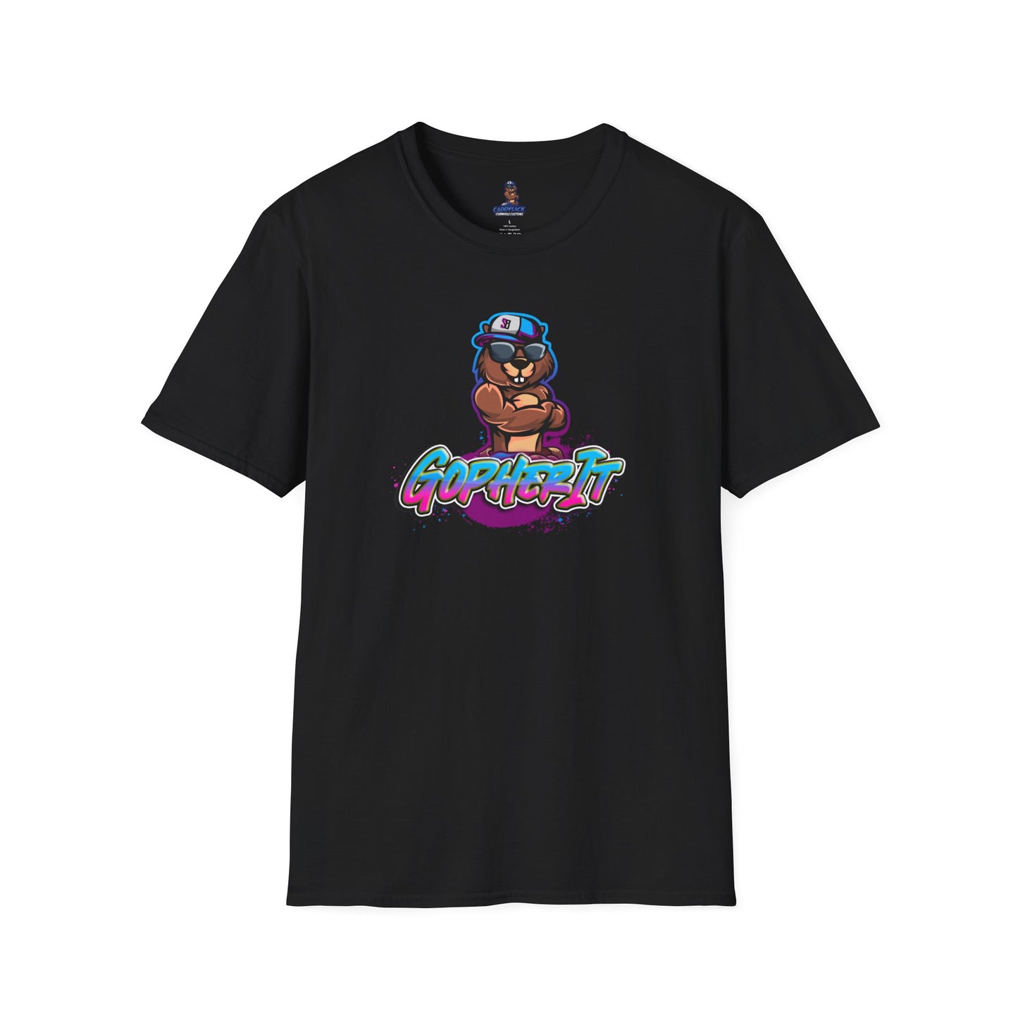 Graphic Tee with GOPHER IT design!
