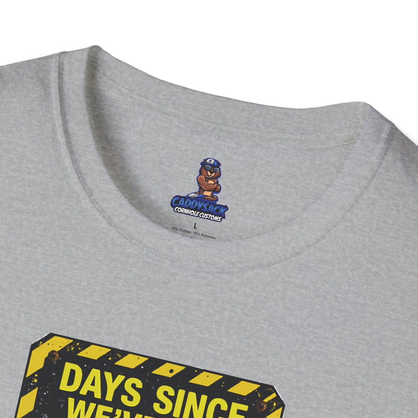 Cornhole Drama Countdown T-Shirt | Fun Unisex Tee for Gamers, Sports Lovers, Cornhole Events, Gag Gifts, Party Attire