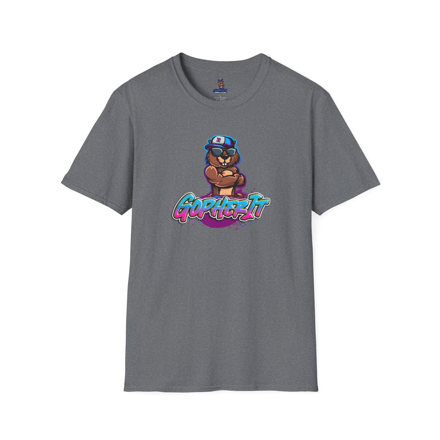 Graphic Tee with GOPHER IT design!