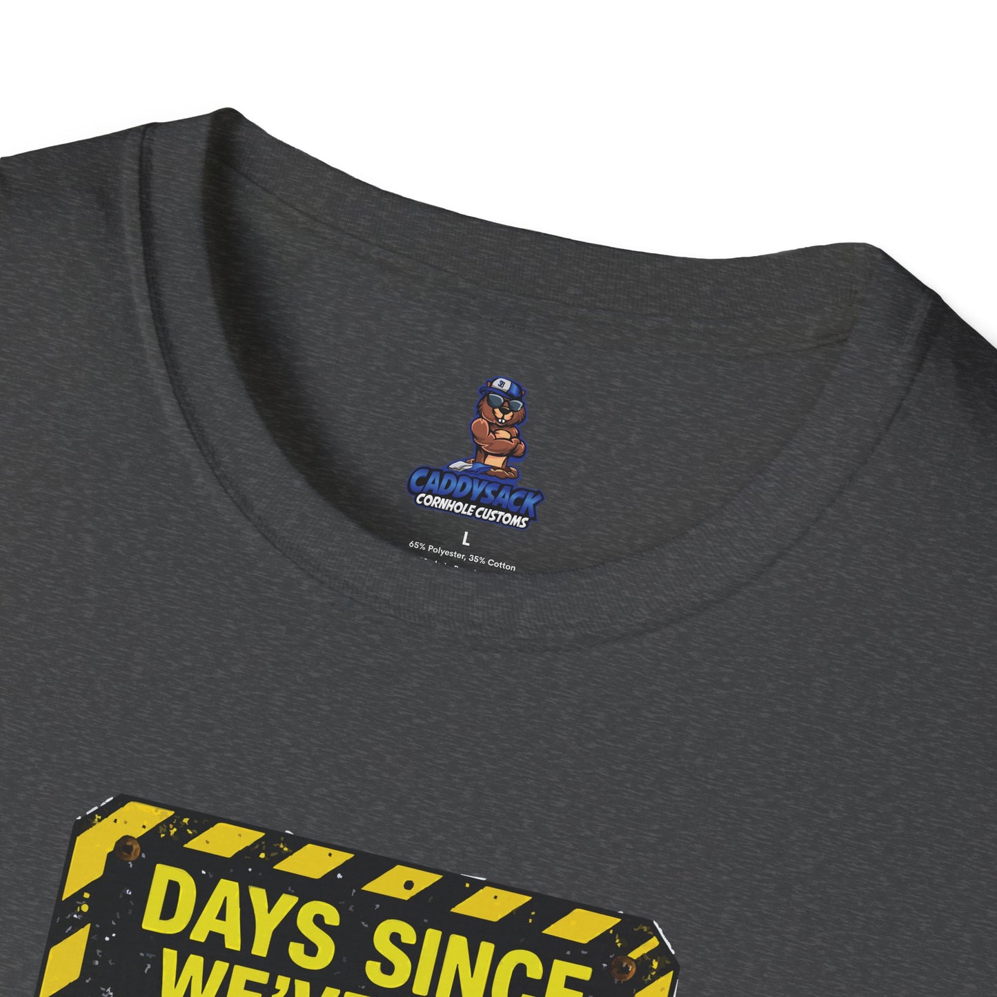 Cornhole Drama Countdown T-Shirt | Fun Unisex Tee for Gamers, Sports Lovers, Cornhole Events, Gag Gifts, Party Attire