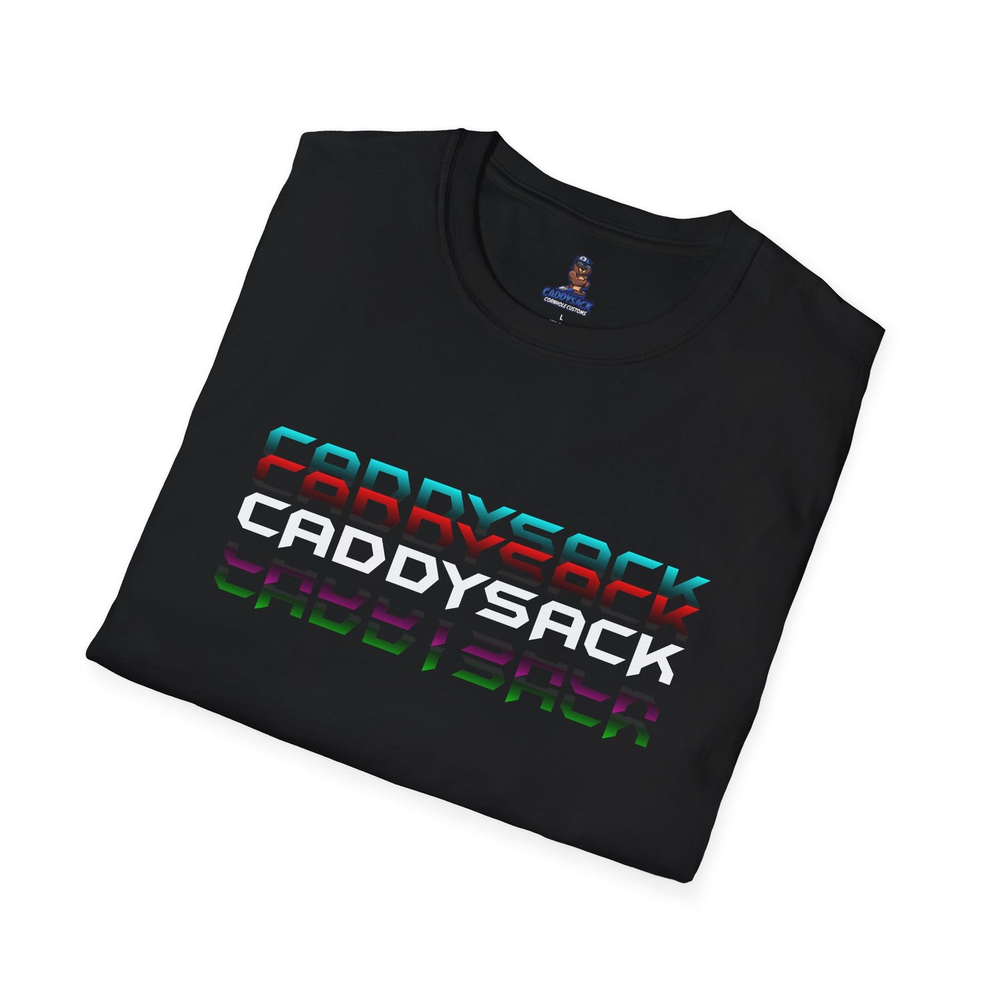 Retro Graphic Unisex Softstyle T-Shirt | CADDYSACK Repeat Design