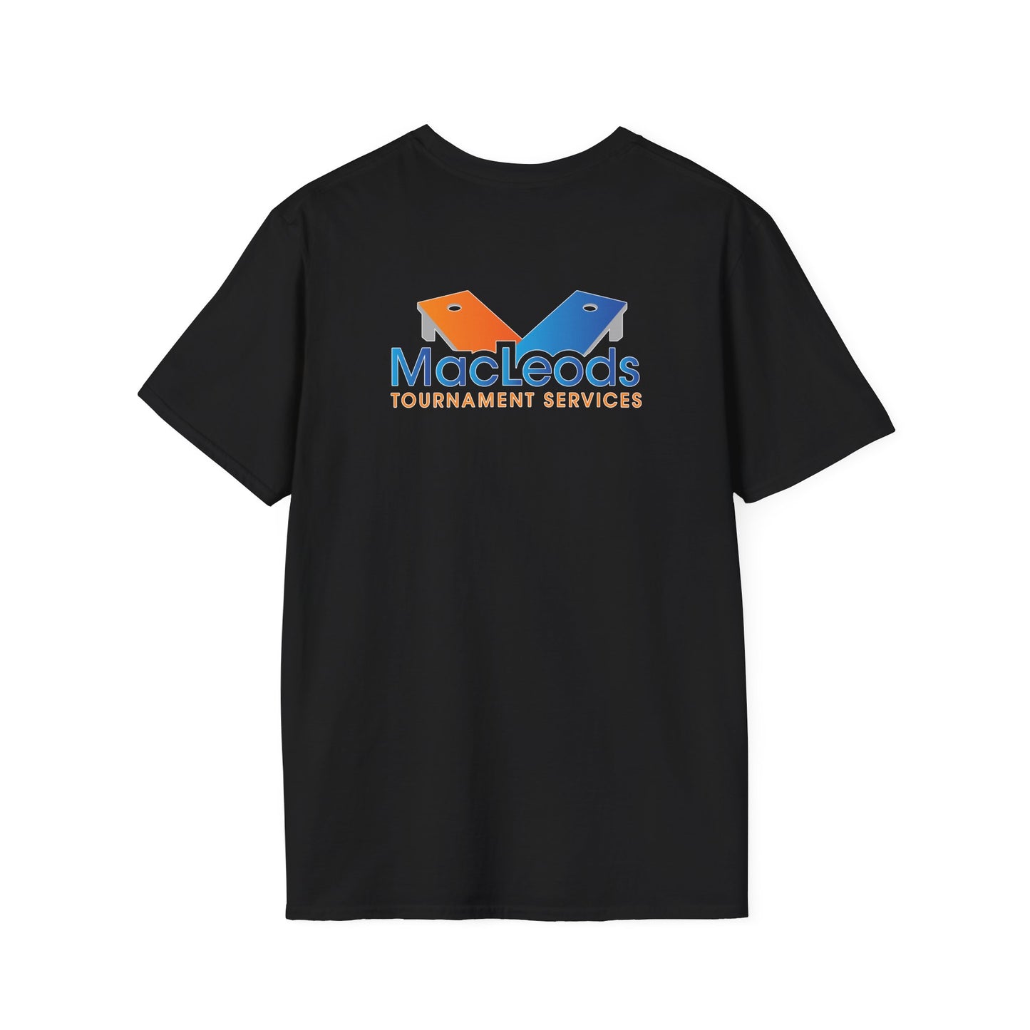 MTS; MacLeods Tournament Services T-shirt