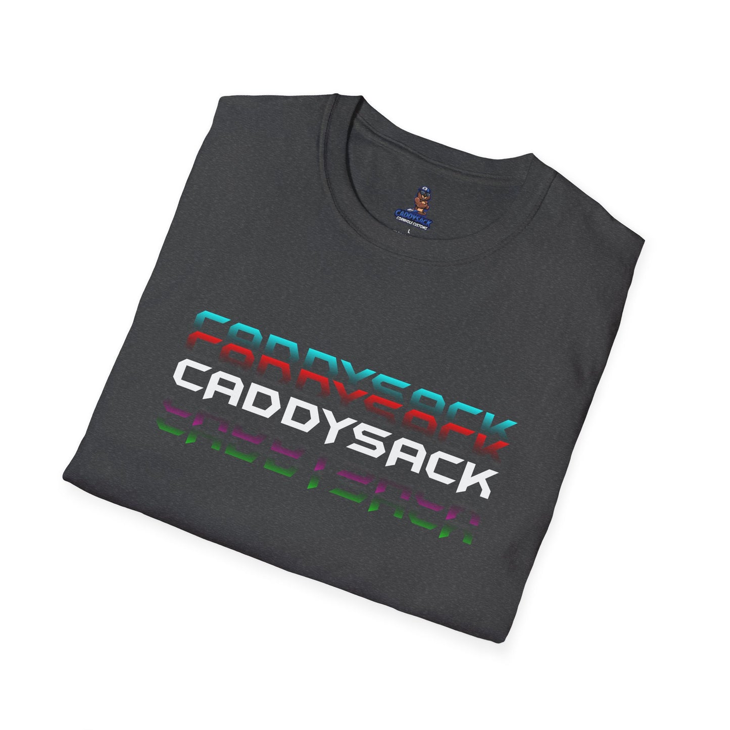 Retro Graphic Unisex Softstyle T-Shirt | CADDYSACK Repeat Design
