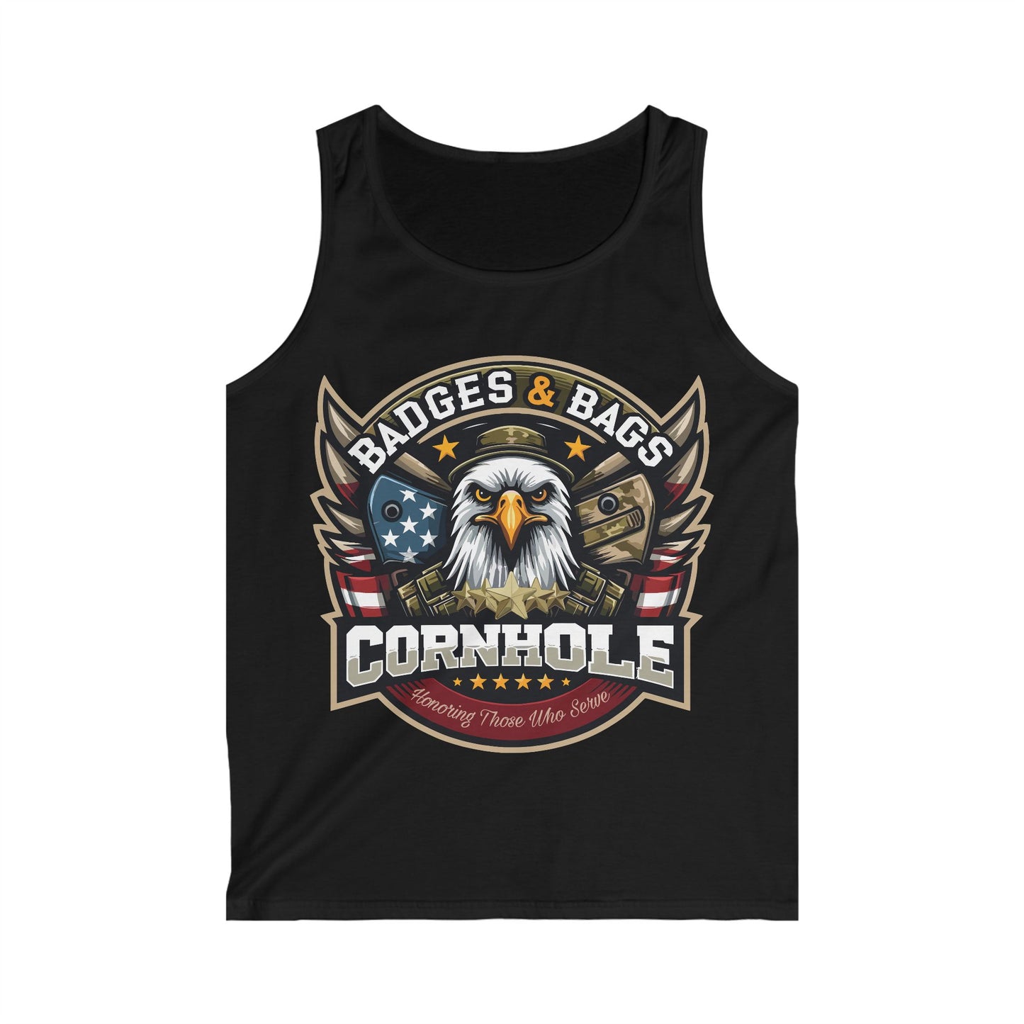 Badge and Bags Cotton Tank