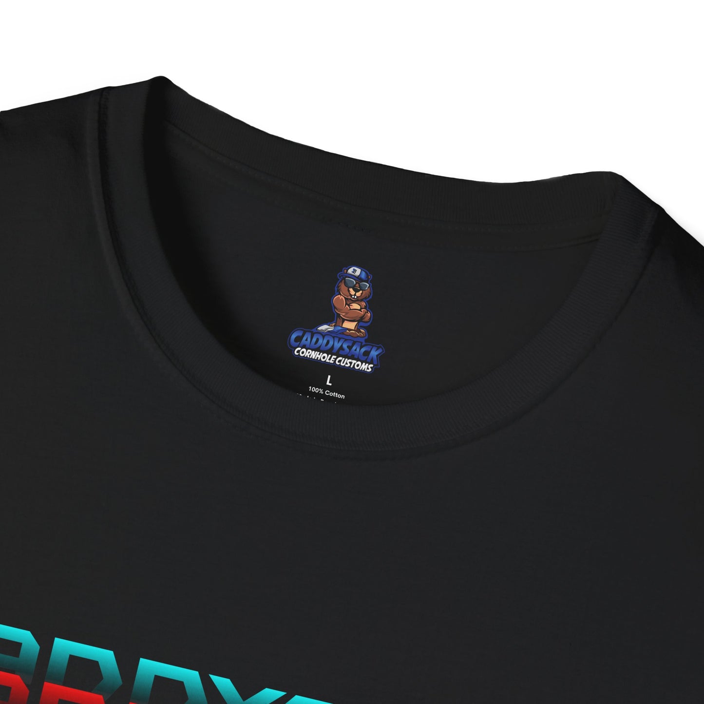 Retro Graphic Unisex Softstyle T-Shirt | CADDYSACK Repeat Design