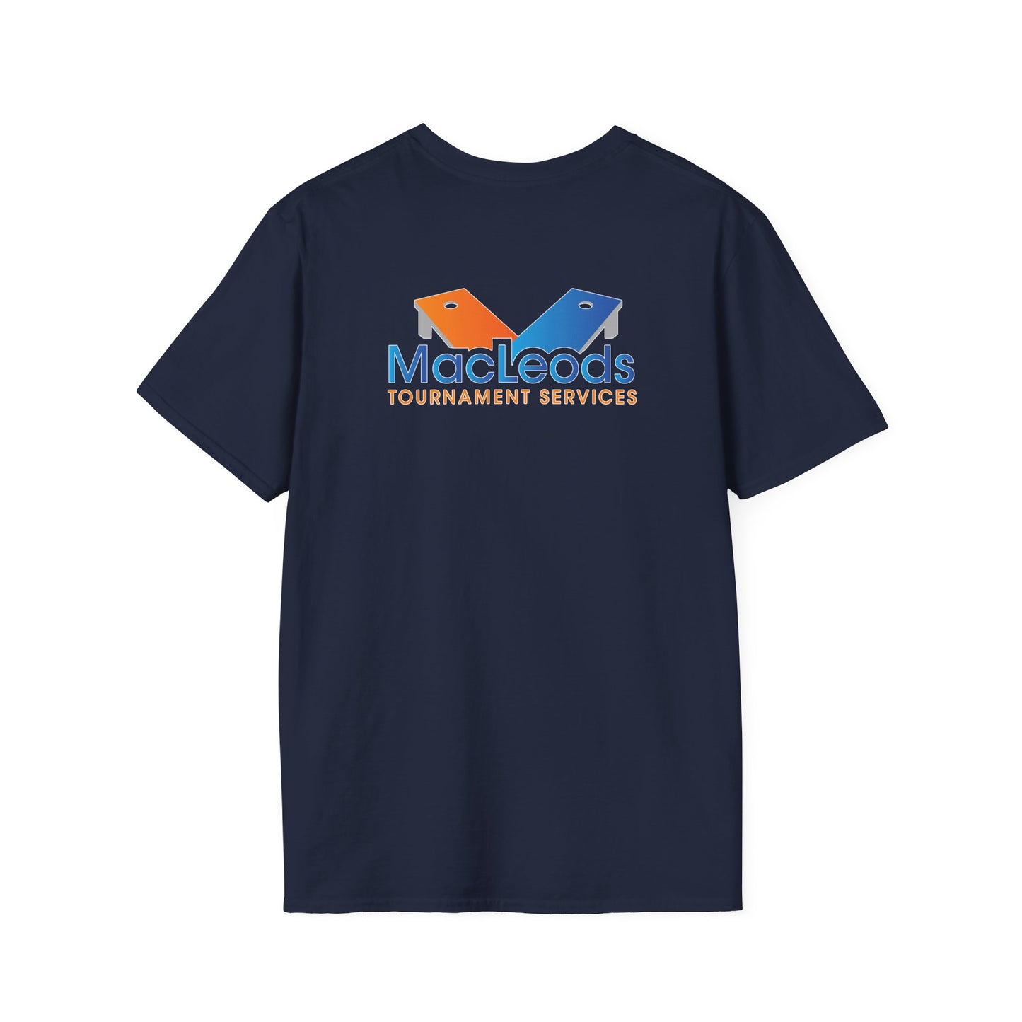 MTS; MacLeods Tournament Services T-shirt