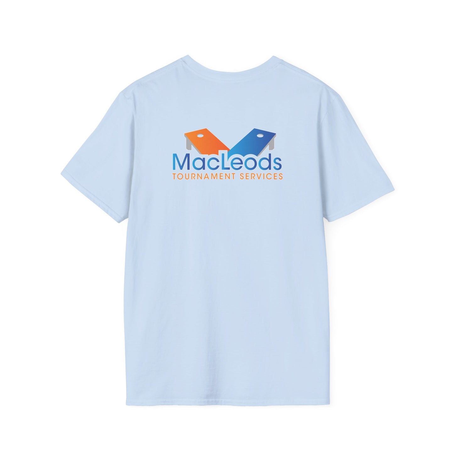 MTS; MacLeods Tournament Services T-shirt