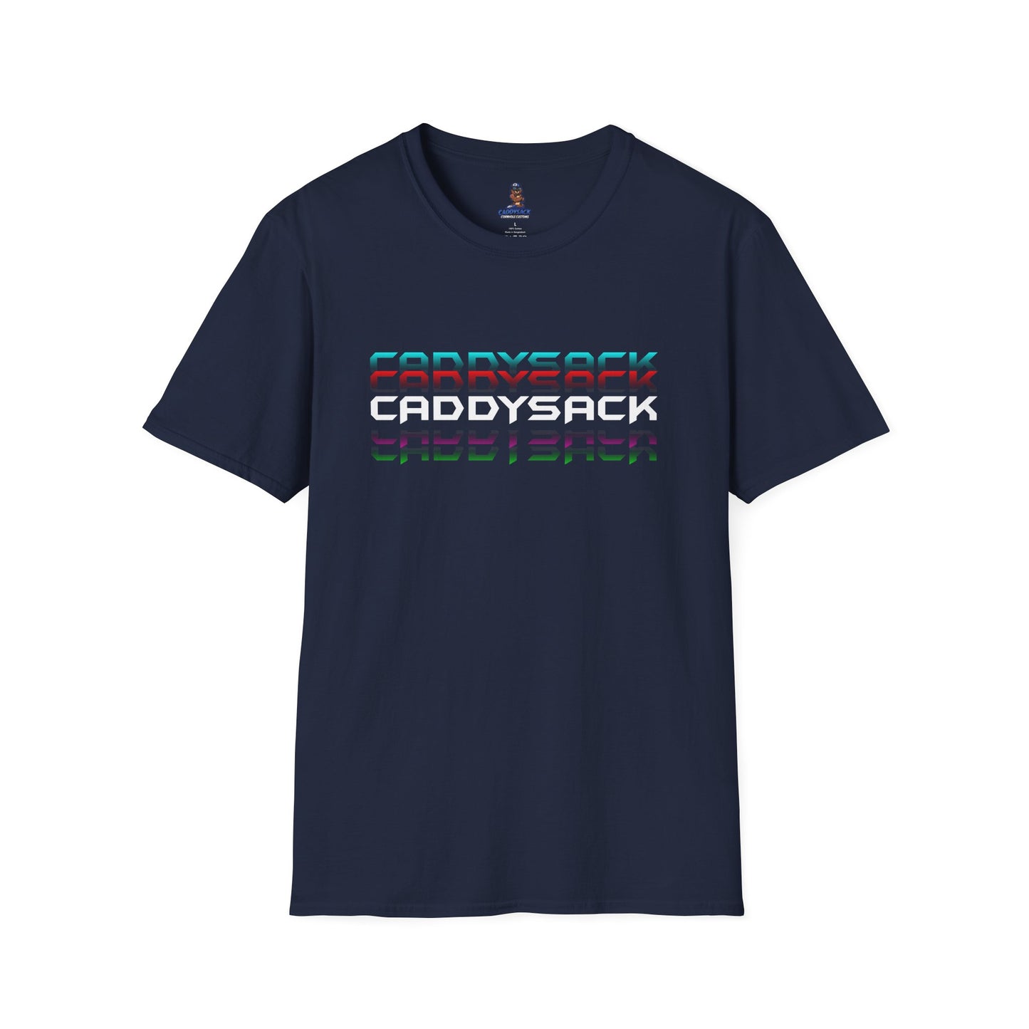 Retro Graphic Unisex Softstyle T-Shirt | CADDYSACK Repeat Design