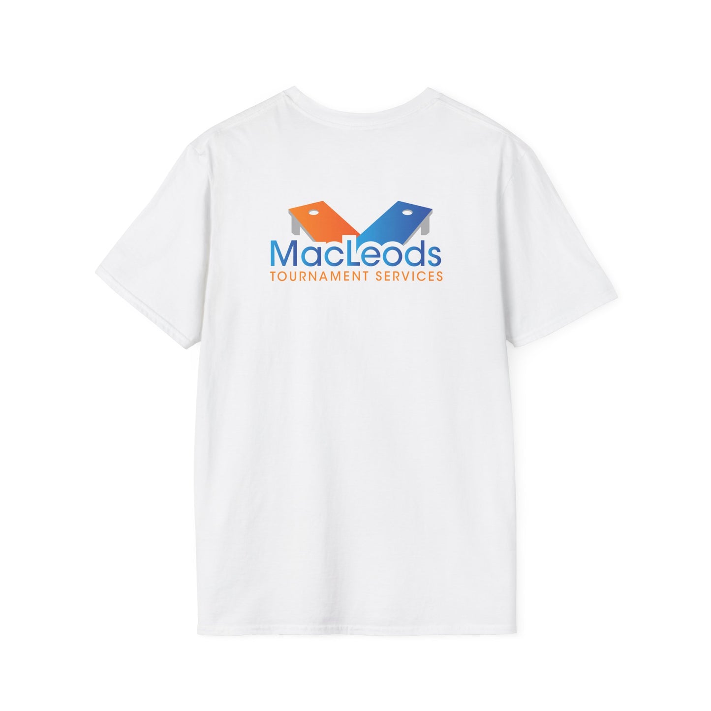 MTS; MacLeods Tournament Services T-shirt