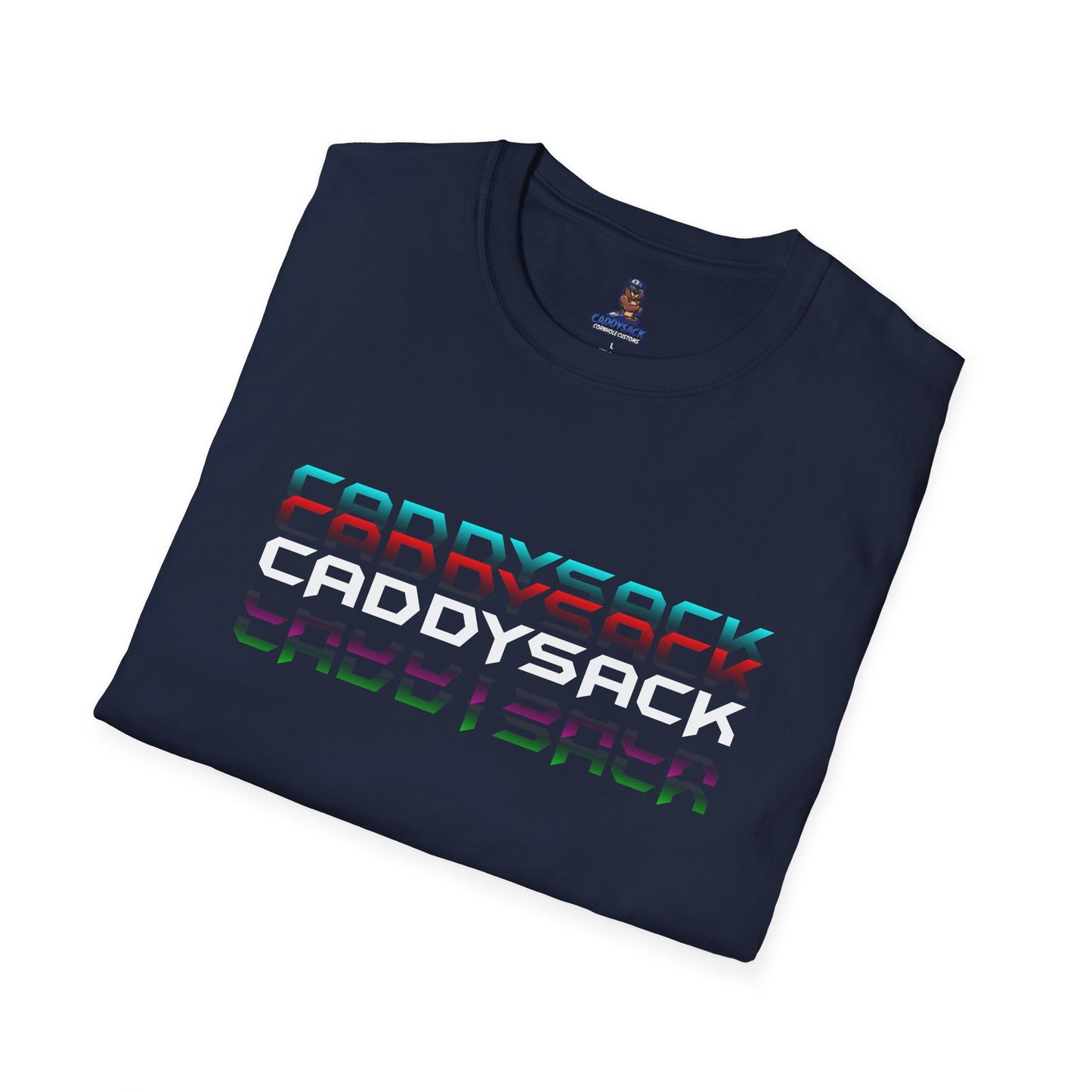 Retro Graphic Unisex Softstyle T-Shirt | CADDYSACK Repeat Design