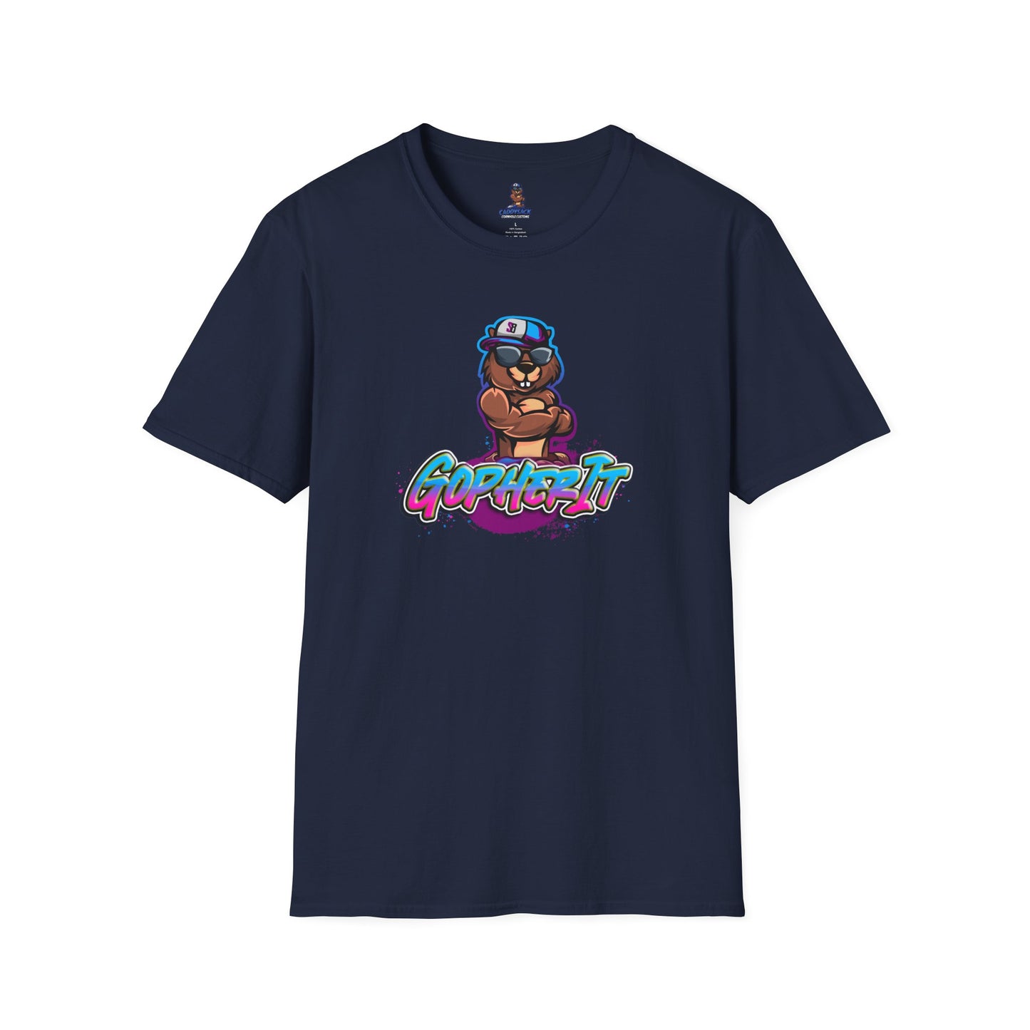 Graphic Tee with GOPHER IT design!