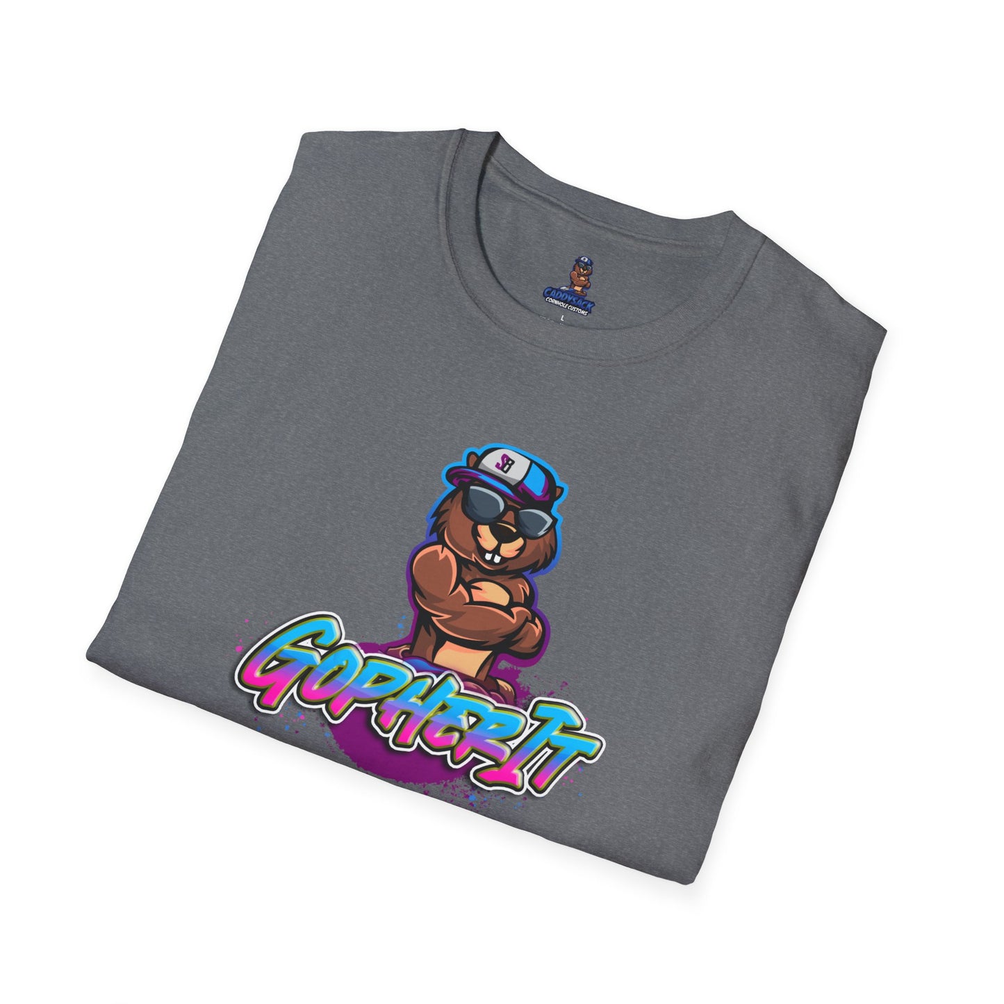 Graphic Tee with GOPHER IT design!