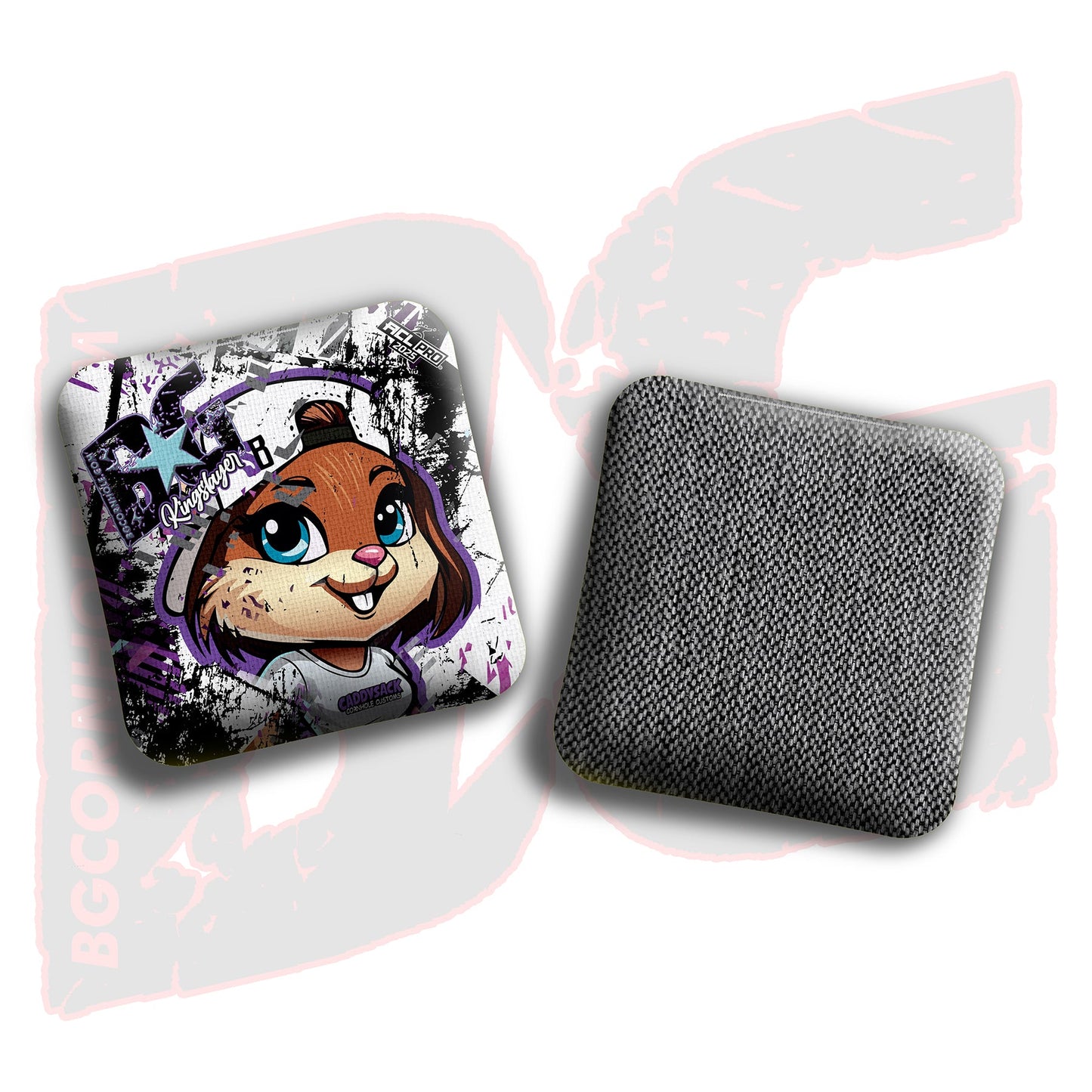 2026 Multiple Bag Models "CaddySack Lacey” Collab - ACL Pro Stamped Cornhole Bags - SET OF 4 BAGS