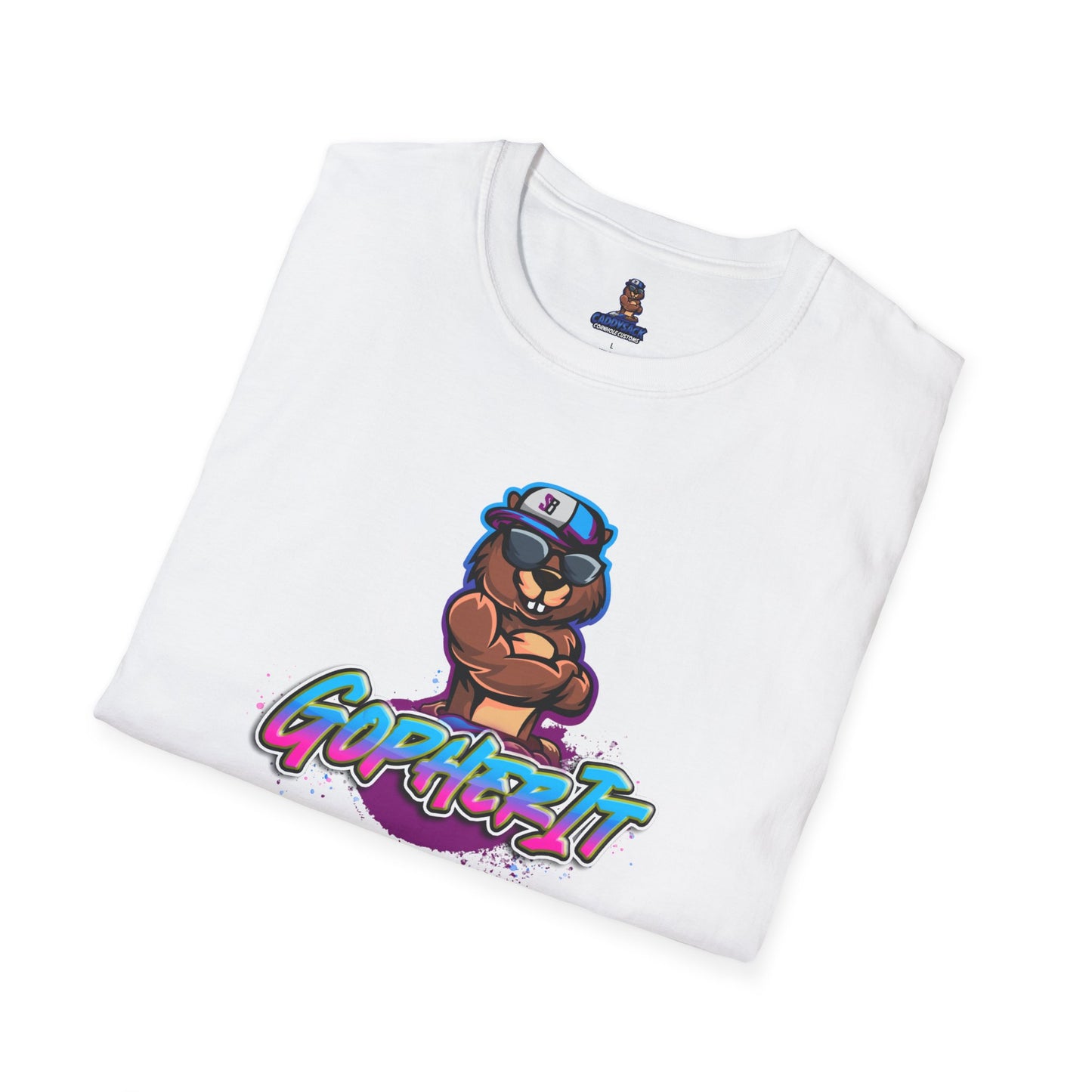 Graphic Tee with GOPHER IT design!
