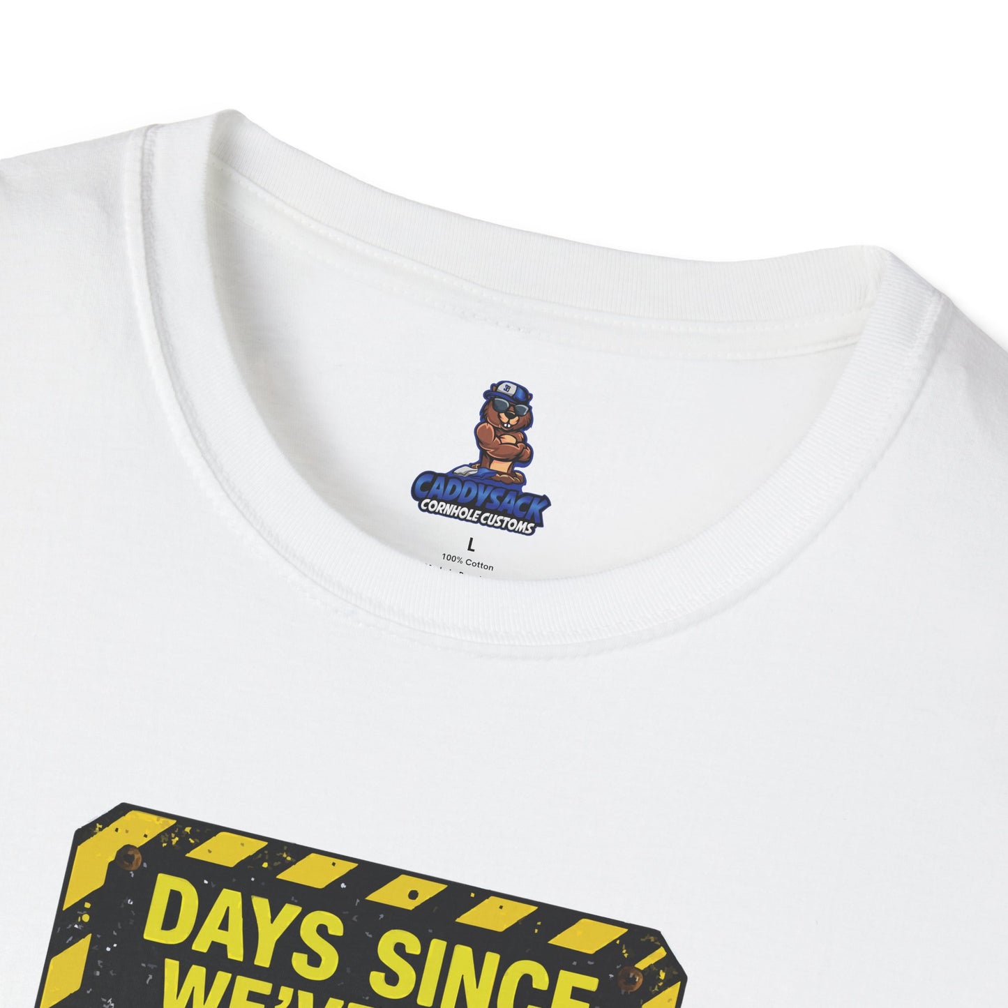 Cornhole Drama Countdown T-Shirt | Fun Unisex Tee for Gamers, Sports Lovers, Cornhole Events, Gag Gifts, Party Attire