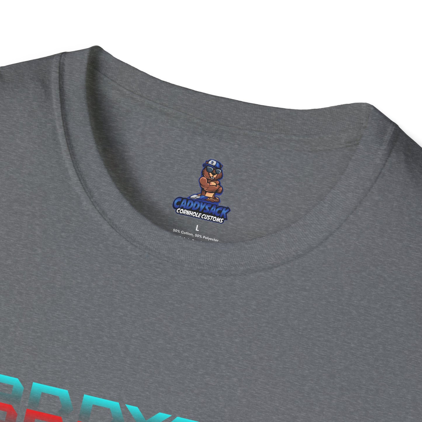 Retro Graphic Unisex Softstyle T-Shirt | CADDYSACK Repeat Design