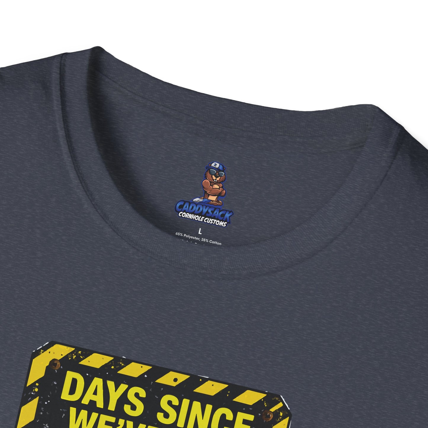 Cornhole Drama Countdown T-Shirt | Fun Unisex Tee for Gamers, Sports Lovers, Cornhole Events, Gag Gifts, Party Attire