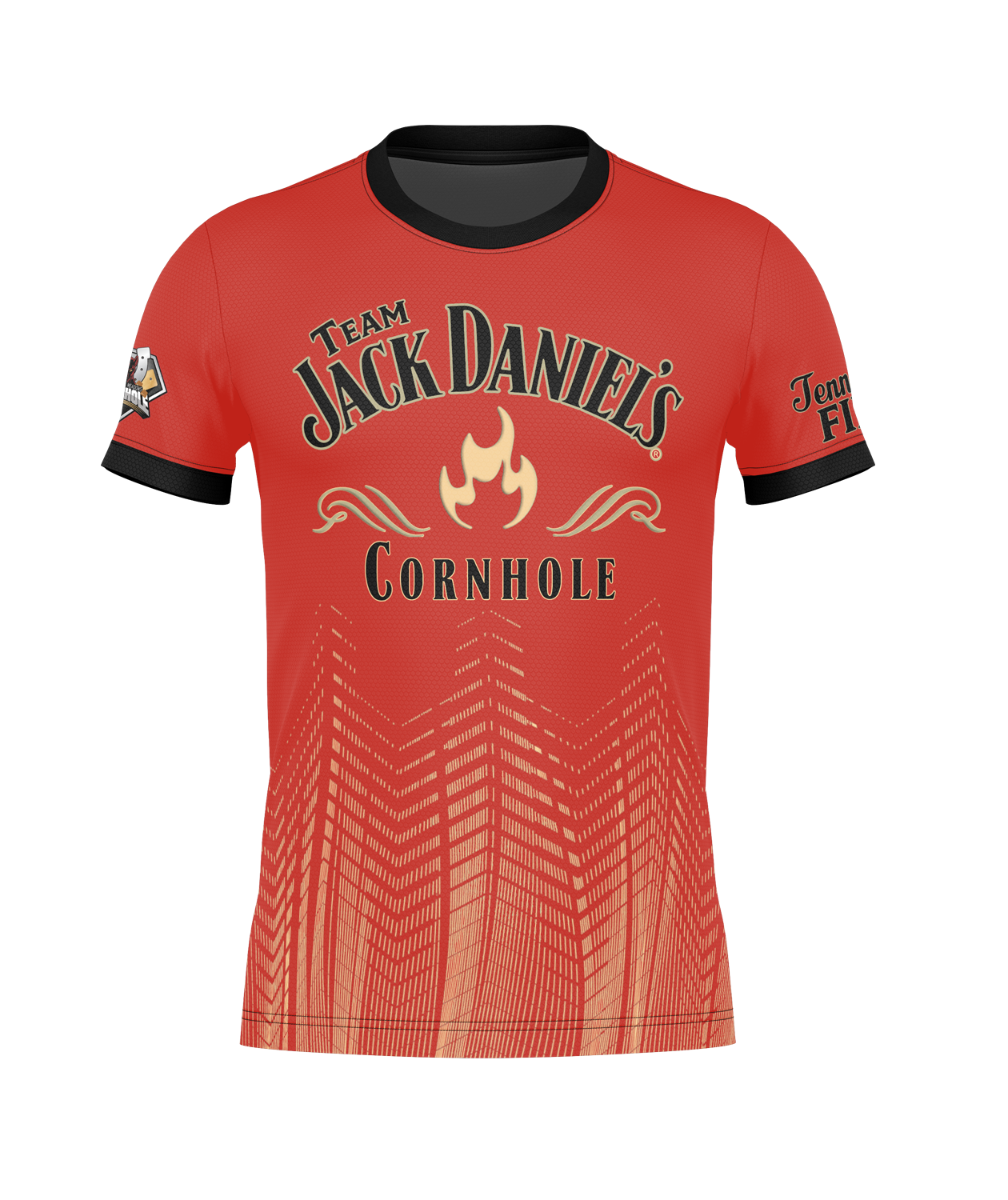 JACK DANIEL'S/PORTLAND MEADOWS "FIRE"JERSEY