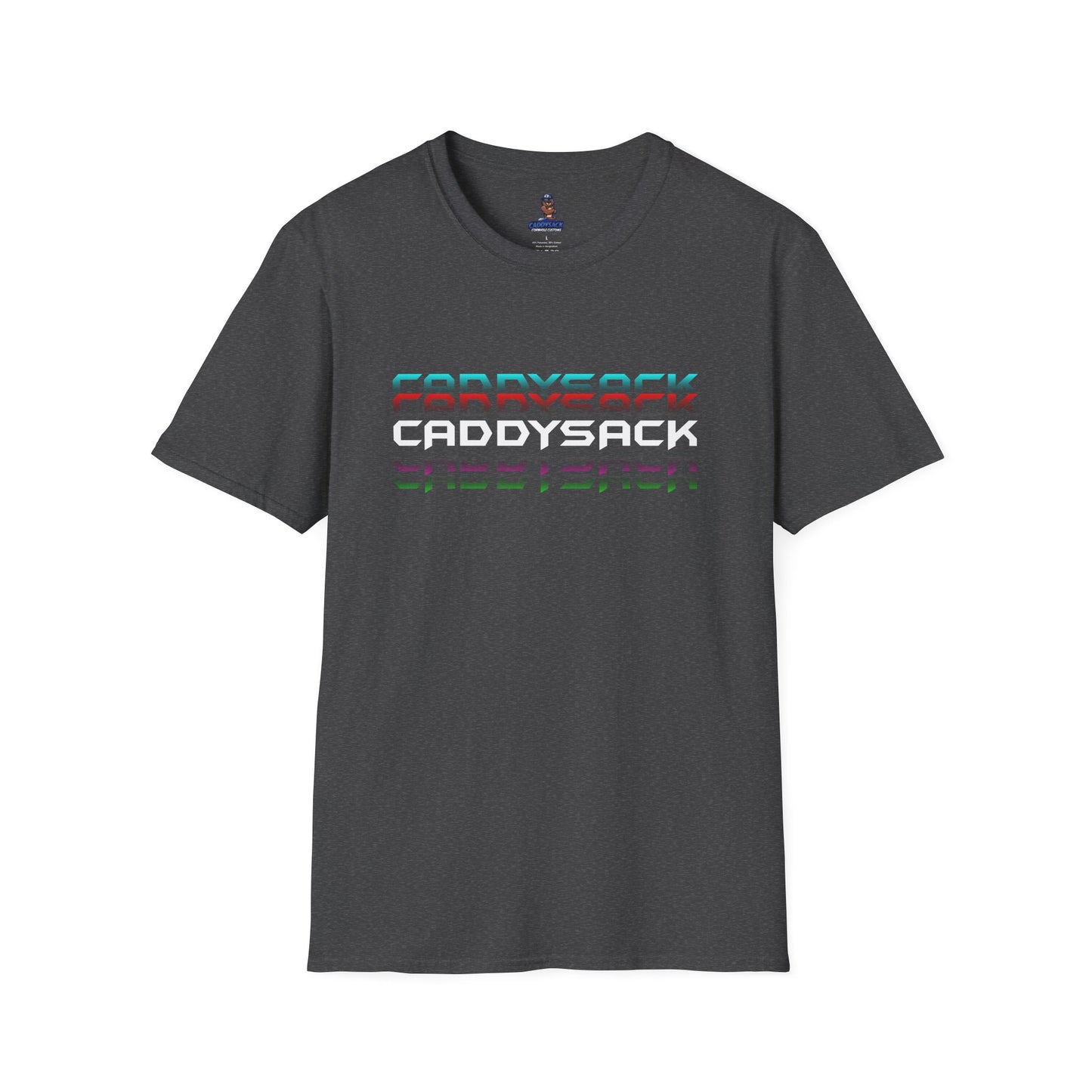 Retro Graphic Unisex Softstyle T-Shirt | CADDYSACK Repeat Design