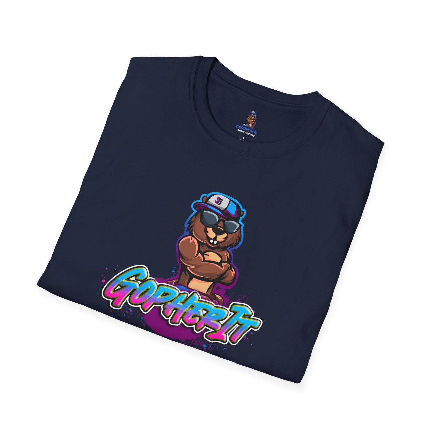 Graphic Tee with GOPHER IT design!