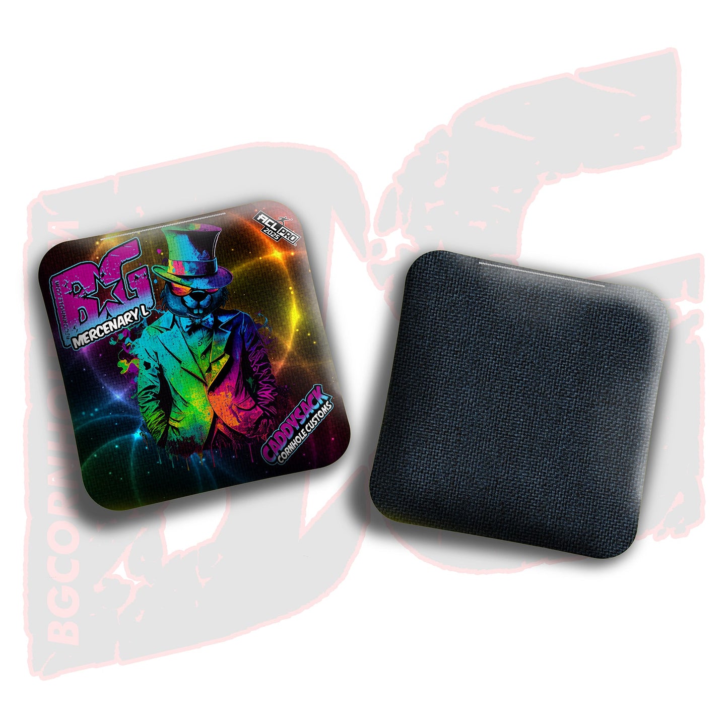 2026 Multiple Bag Models "CaddySack Illusionist” Collab - ACL Pro Stamped Cornhole Bags - SET OF 4 BAGS