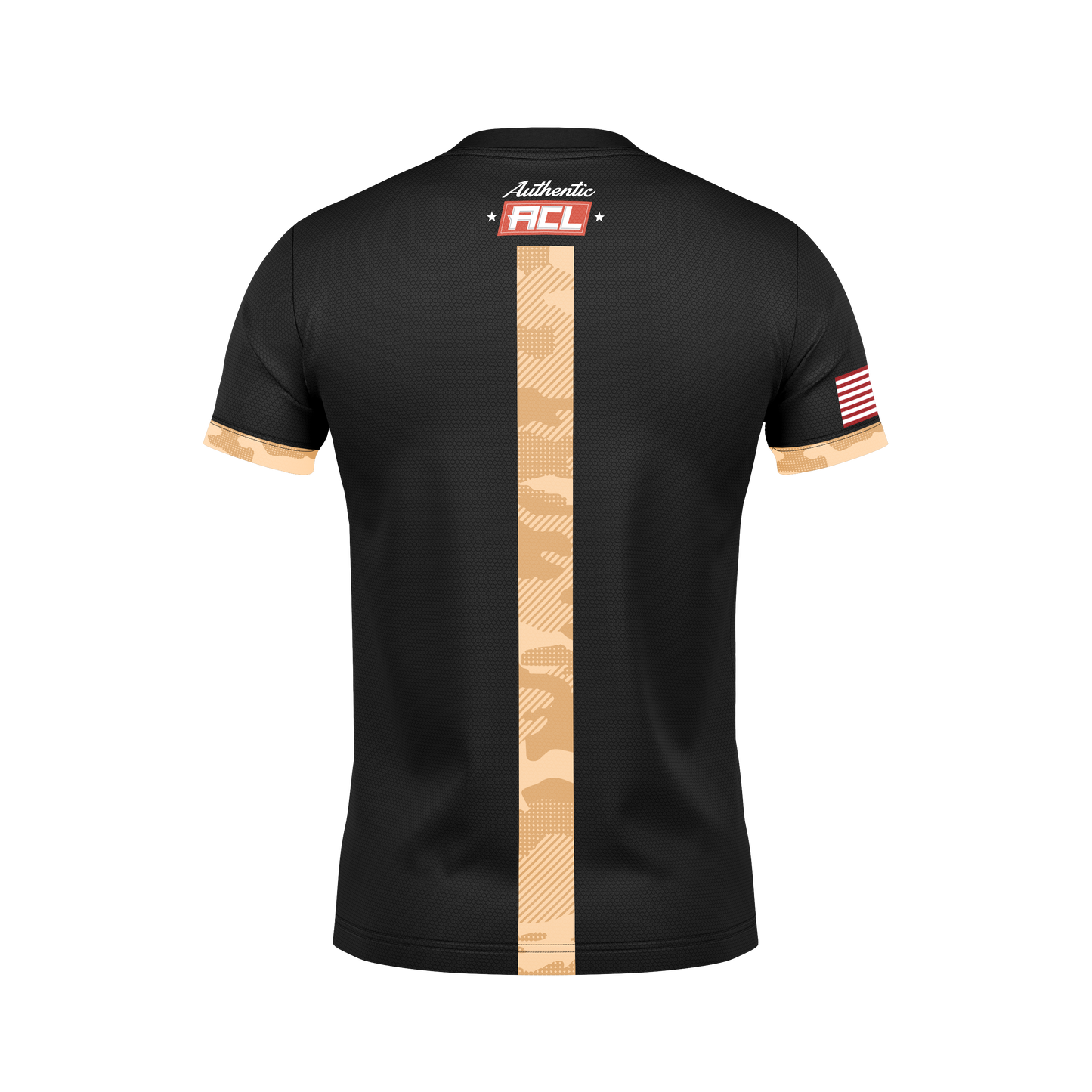"AUTHENTIC" ACL/CADDYSACK "CAMO" JERSEY- DESERT