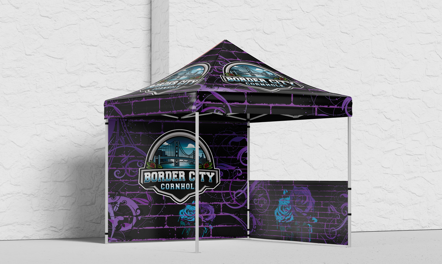CUSTOM BRANDED TENT 10'X10'