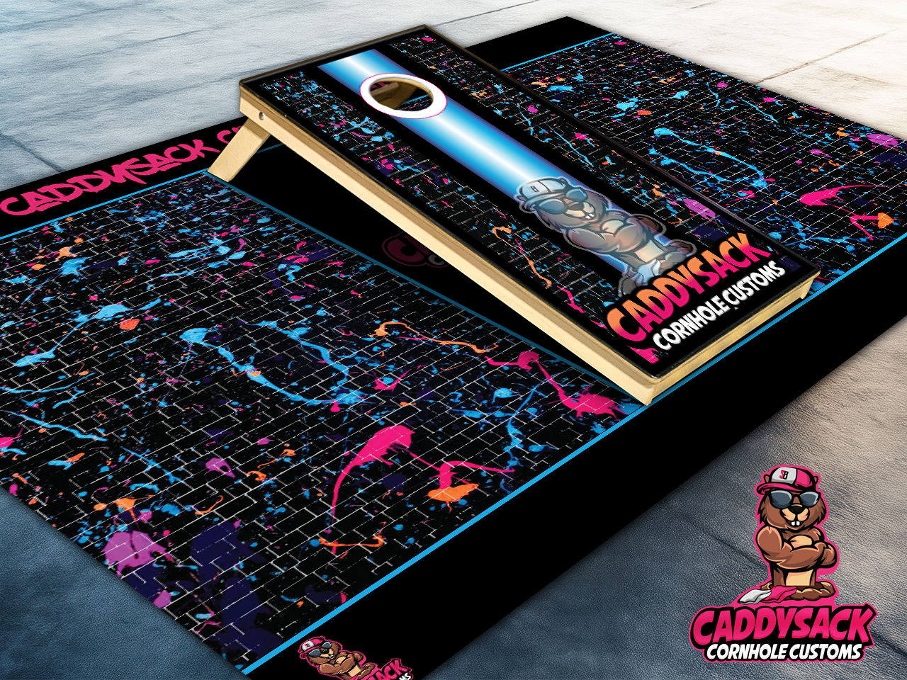 CaddySack "Graffiti" Pitch Pads
