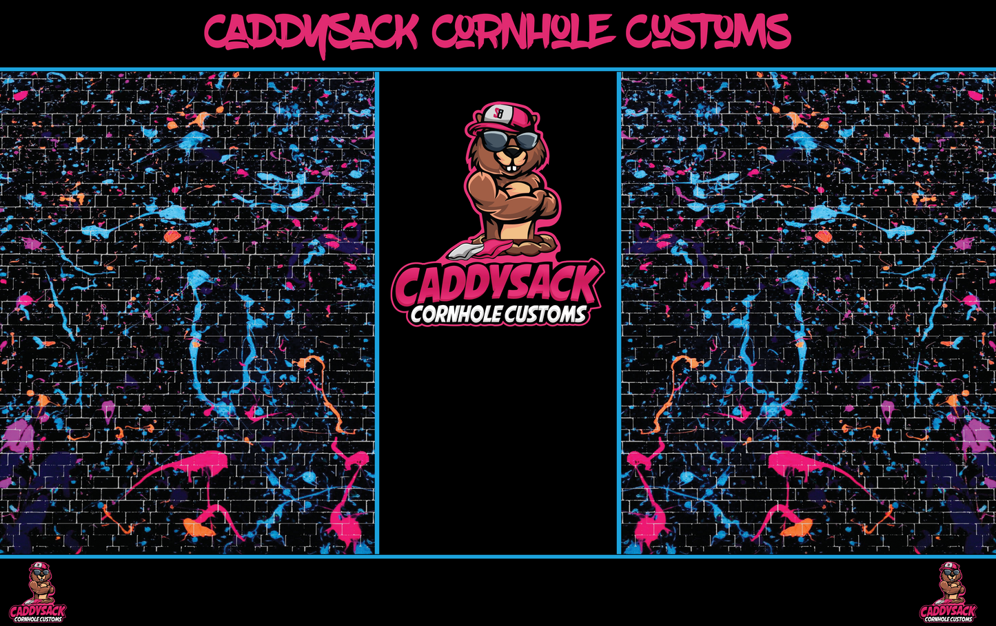 CaddySack "Graffiti" Pitch Pads
