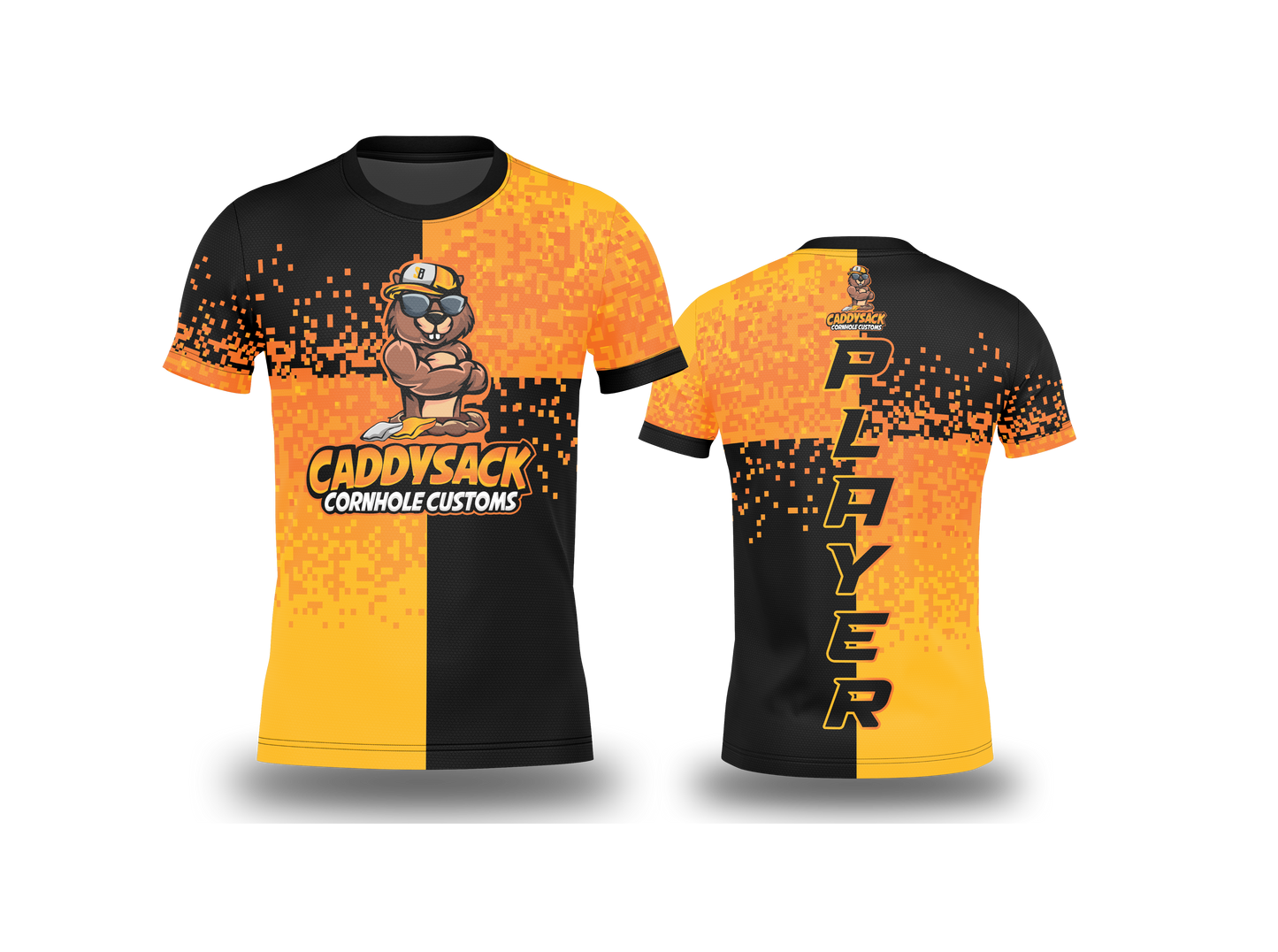 CaddySack National Team Jersey-2026-ORANGE/YELLOW/BLACK