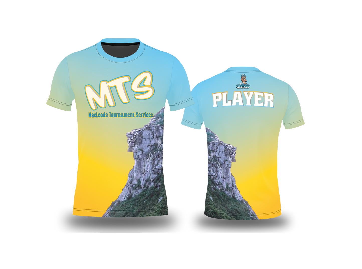 MACLEOD'S TOURNAMENT SERVICES JERSEY-SUMMER EDITION!