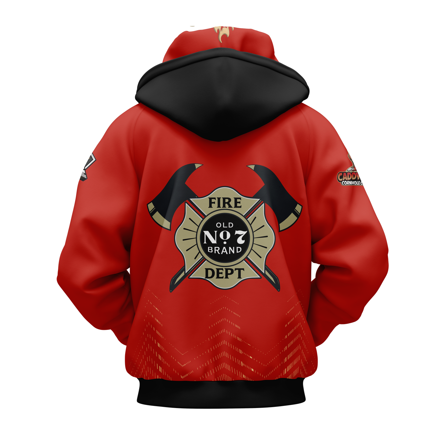 JACK DANIELS/PORTLAND MEADOWS HOODIE-FIRE