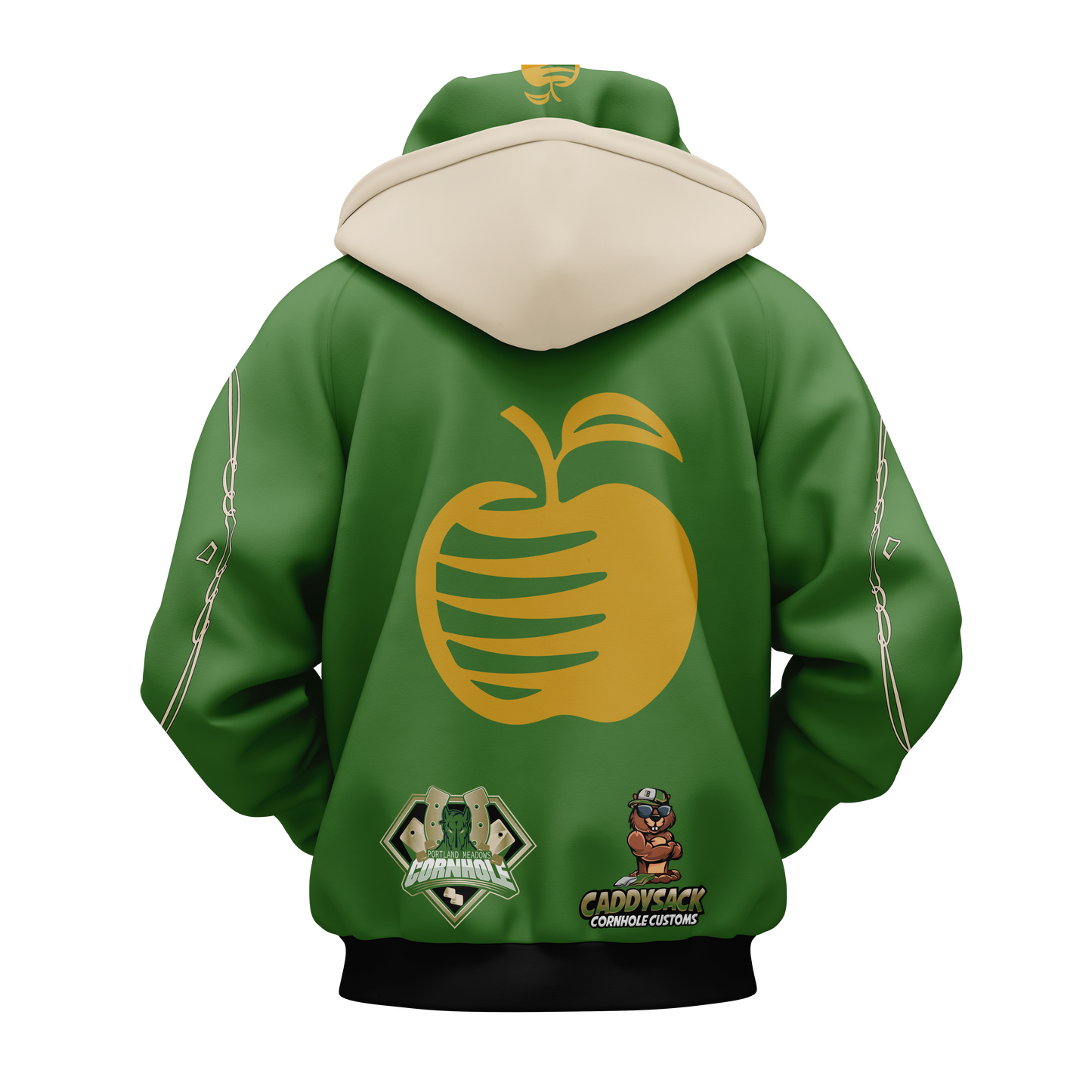 JACK DANIELS/PORTLAND MEADOWS HOODIE-APPLE