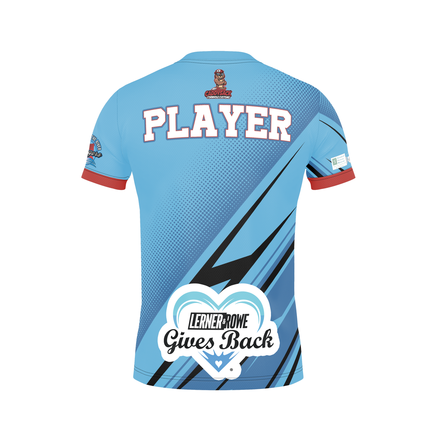2025 "LERNER AND ROWE GIVES BACK" CORNHOLE TOURNAMENT JERSEY!!!