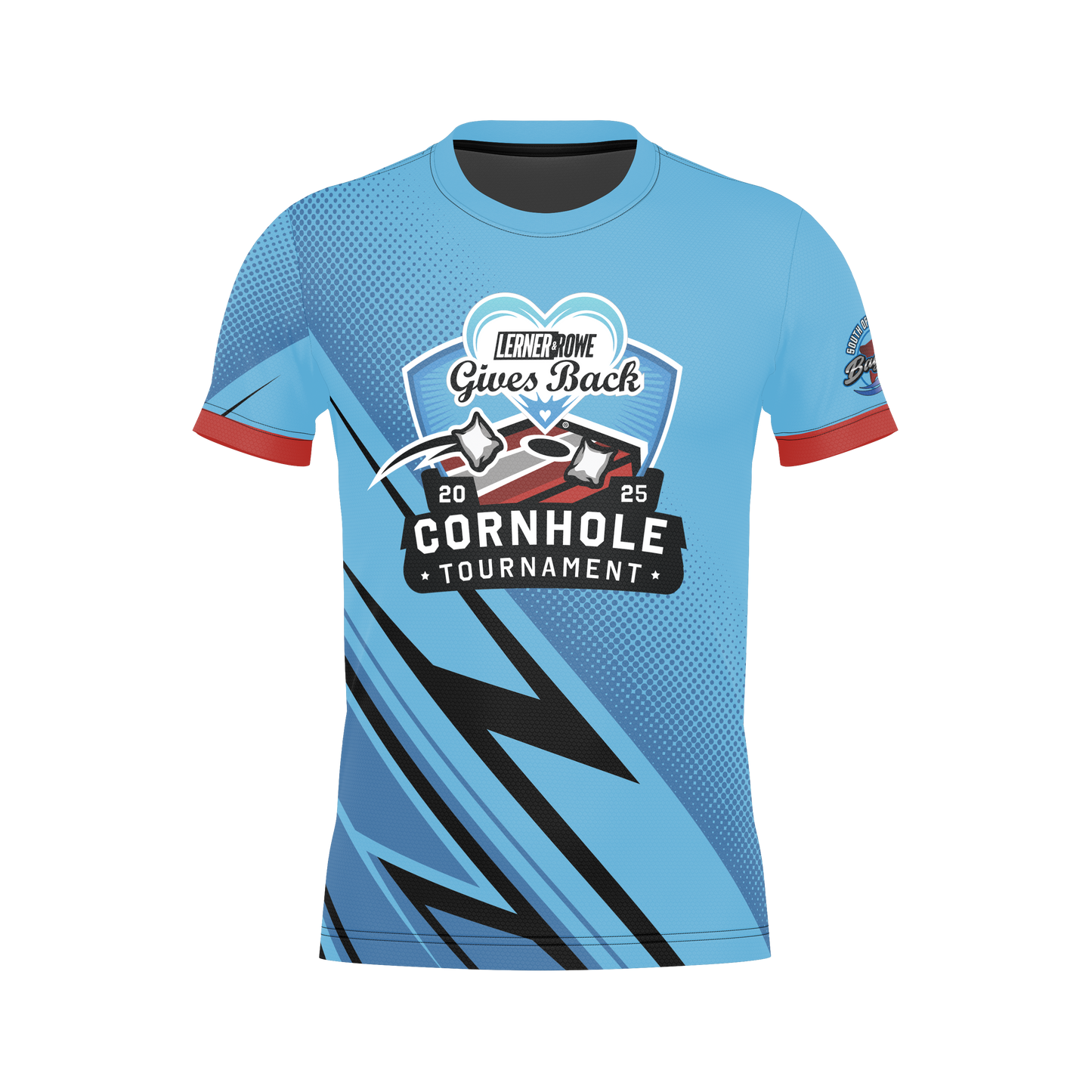 2025 "LERNER AND ROWE GIVES BACK" CORNHOLE TOURNAMENT JERSEY!!!