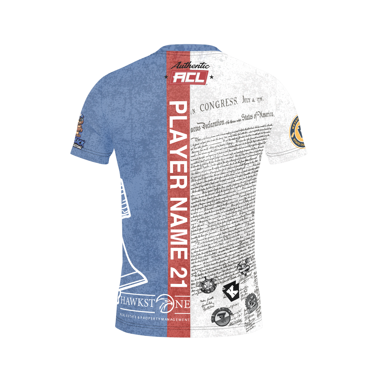 ALL NEW~KEYSTONE CORNHOLE "AUTHENTIC ACL" TOP "21-50" JERSEYS!!