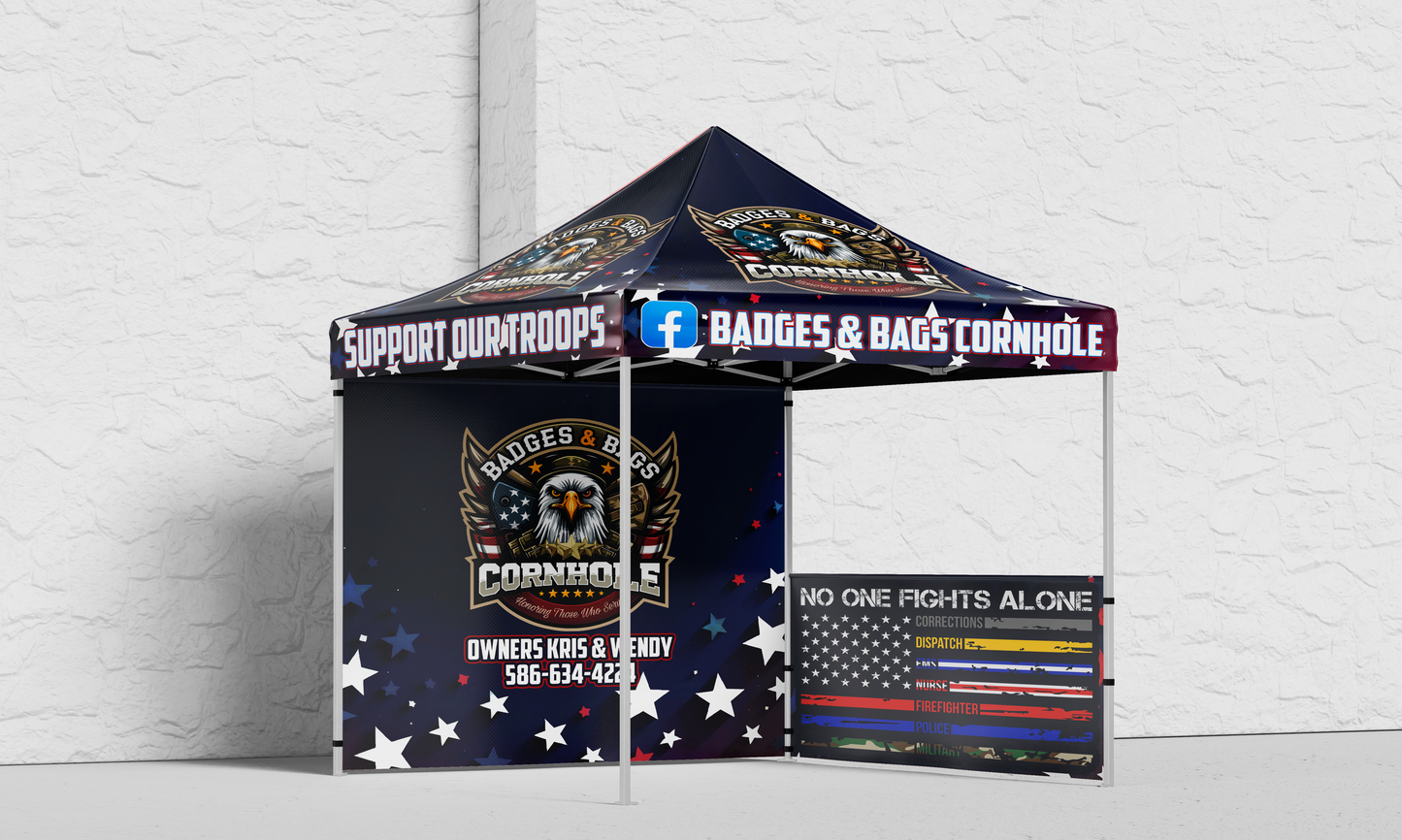 CUSTOM BRANDED TENT 10'X15'