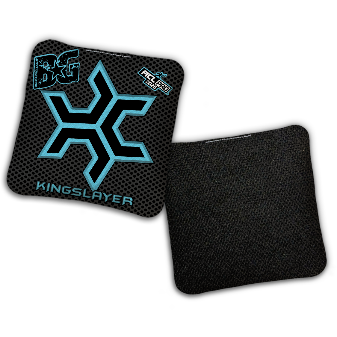 2026 Multiple Bag Models "CaddySack Carbon Fiber” Collab - ACL Pro Stamped Cornhole Bags - SET OF 4 BAGS