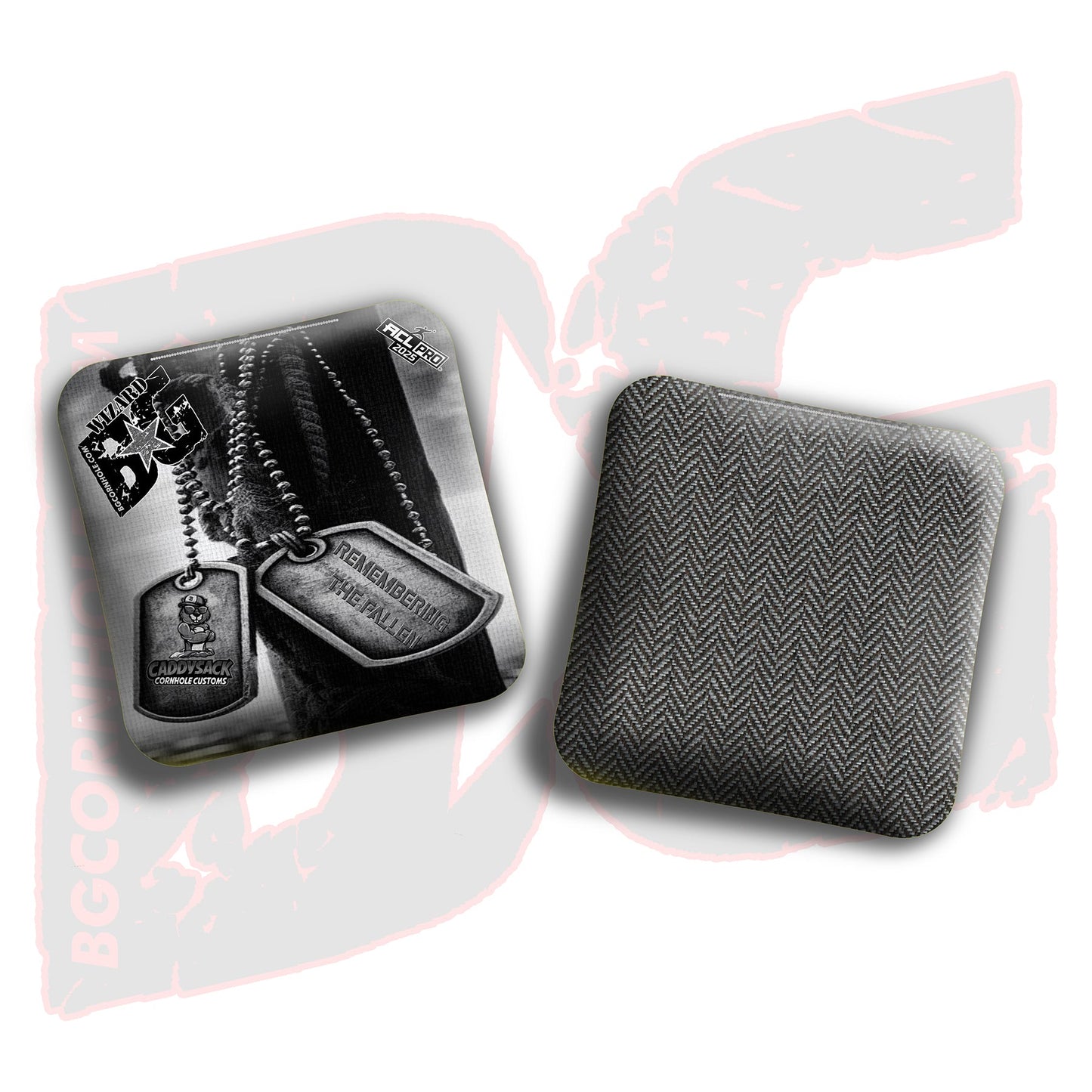 2026 Multiple Bag Models "CADDYSACK” Collab - ACL Pro Stamped Cornhole Bags - SET OF 4 BAGS