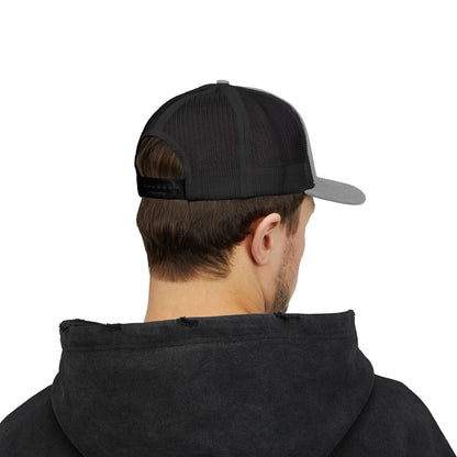 Fish on Target Cornhole Snapback Hat_White Logo