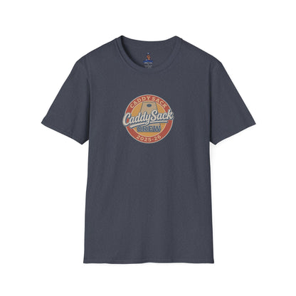 CaddySack Custom Graphic T-Shirt, Unisex Softstyle Tee, Fun Party Apparel, Cornhole Game Shirt, Gifts for Game Lovers