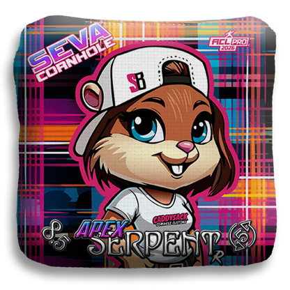 Caddysack Lacey Plaid - Set of 4 Cornhole bags