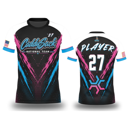 CaddySack National Team Jersey-2027-PINK/BLUE