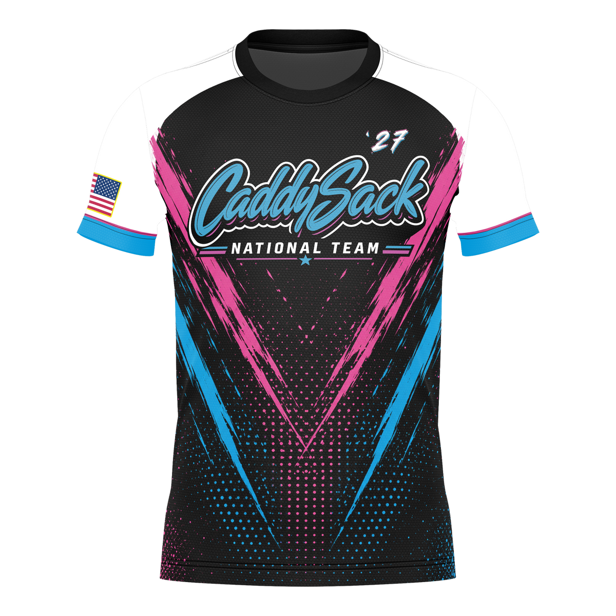 CaddySack National Team Jersey-2027-PINK/BLUE