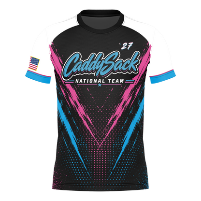 CaddySack National Team Jersey-2027-PINK/BLUE