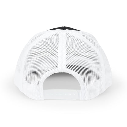 Fish on Target Cornhole Snapback Hat_White Logo