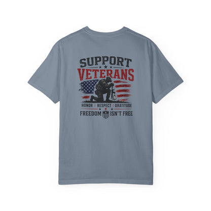 Throwing 2 Honor "Freedom Isn't Free" Pre Shrunk T-shirt