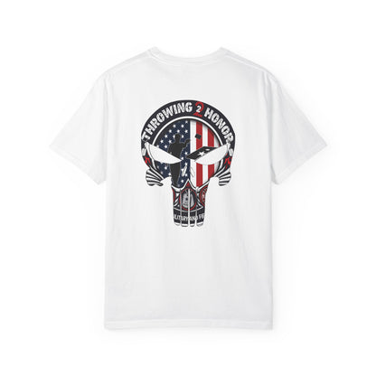 Throwing 2 Honor- "Skull" Pre-Shrunk T-Shirt