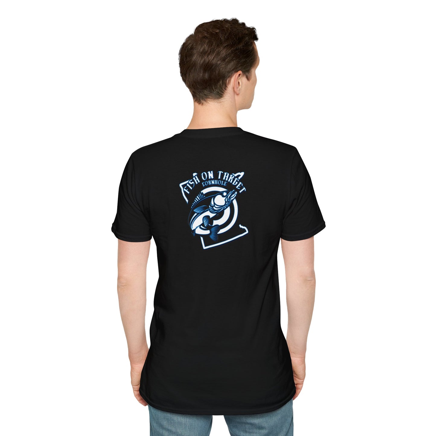 Fish on Target Cornhole "FOTC" T-Shirt