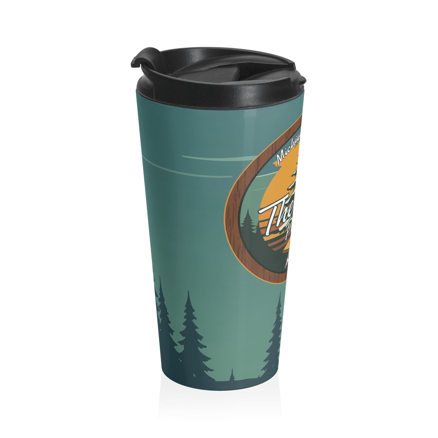 Pine Podcast Travel Mug
